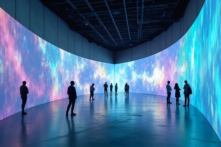 インタラクティブな未来型美術館「デジタル・フュージョン・ミュージアム」